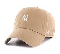 ´47 MLB New York Yankees BASE RUNNER Clean Up men Caps beige in taglia:ONE SIZE