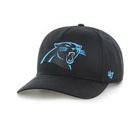 '47 NFL Carolina Panthers Hitch RF Cappellino da baseball unisex, regolabile Snapback Strap, logo del team, colore nero, Nero , Taglia unica