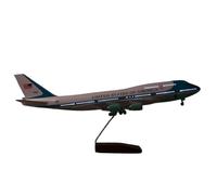 47 centimetri 1 150 Per B747 Air Force One Modello di Aereo Con Luce E Carrello Atterraggio Artigianato Altamente Restaurato Set da gioco per hobby in miniatura(With light)