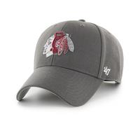 47 Chicago Blackhawks NHL Metallic Most Value P. Grigio Berretto Snapback Regolabile