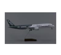 47 Cm Per Il Prototipo Di Aereo Passeggeri Per L'aviazione Civile A350-900 Con Carrello Di Atterraggio E Luci For Commemorate Collection(With light)