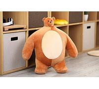 47 cm Tiny Head Teddy Bear Cuscino Testa Piccola Farcito Panda Bear Muscolo Corpo Fidanzato Abbraccio Cuscino Cuscino Regalo di Compleanno about47cm Orso