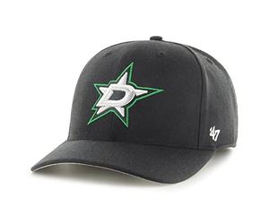 '47 Dallas Stars Cold Zone MVP DP Snapback NHL Cap Nero, Nero , Taglia unica