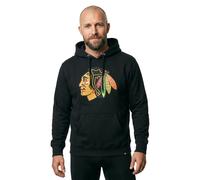 Felpa da uomo 47 Brand NHL Chicago Blackhawks Imprint ’47 BURNSIDE Hood M