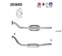 50 KW 68 CV CATALIZZATORE PER Peugeot 306 7B, N3, N5 1.9 SLD