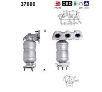 AS Catalizzatore per VW Polo 9N_ 1.2 12V Seat Ibiza III 6L1 Cordoba 6L2 6Y5