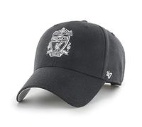 47 Liverpool FC EPL MVP Berretto da baseball unisex, regolabile, con stemma della squadra, nero, Nero , Taglia unica