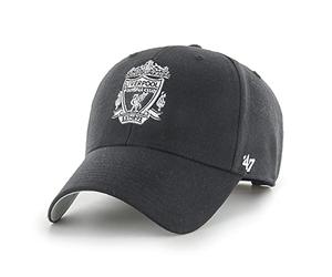 47 Liverpool FC EPL MVP Berretto da baseball unisex, regolabile, con stemma della squadra, nero, Nero , Taglia unica