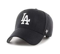 47 Brand Cappellino Los Angeles Dodgers MVP Nero Regolabile Taglia unica