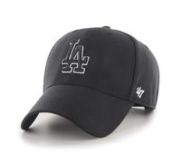 47 Brand Cappellino Los Angeles Dodgers B-MVPSP12WBP-BKD Snapback regolabile Nero 00
