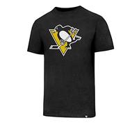 '47 Maglietta da Uomo NHL Pittsburgh Penguins Club, Nero, S