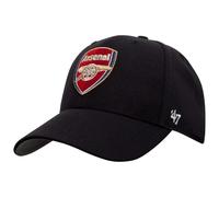 47 Marca Arsenal FC MVP Cap EPL-MVP30WBV-BK, Uomo, Cappello, Nero/Nero, nero, Taglia unica