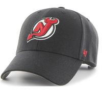 47 Marca New Jersey Devils Black MVP Curved Visor velcroback Cap Limitata Limit