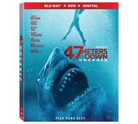 47 Meters Down: Uncaged (2019) (Blu-ray) Nia Long John Corbett Sophie Nélisse