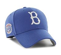 '47 MLB Brooklyn Dodgers - Berretto da baseball Basecap World Series Sure Shot, Blu, Taglia unica