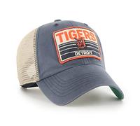 '47 MLB Detroit Tigers Cap Cappellino da baseball Cleanup Vintage Four Stroke Cap, multicolore, Taglia unica