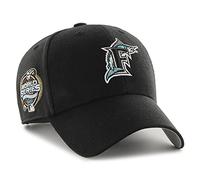 '47 MLB Miami Florida Marlins Cappellino da baseball Basecap World Series Sure Shot, Nero , Taglia unica