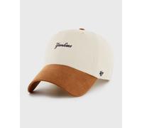 ´47 MLB New York Yankees Mini Script Suede Visor Æ47 CLEAN UP men Caps brown|beige in taglia:ONE SIZE