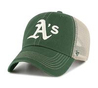 ´47 MLB Oakland Athletics Trawler '47 CLEAN UP men Caps green|beige in taglia:ONE SIZE
