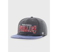 ´47 MLB Philadelphia Phillies Cragged Æ47 CAPTAIN RL men Caps black in taglia:ONE SIZE