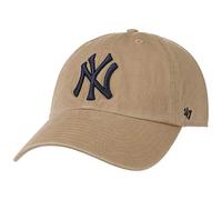 47 New York Yankees Berretto Regolabile MVP MLB, khaki, Taglia Unica