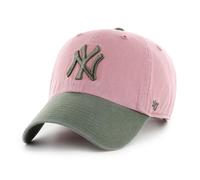47 New York Yankees MLB Clean Up Two Tone Rosa Verde Berretto Regolabile