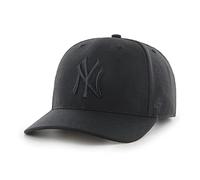 47 New York Yankees MLB MVP DP Berretto da baseball unisex, regolabile, logo nero, nero, Nero , Taglia unica