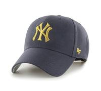 47 New York Yankees Navy MLB Metallic Most Value P. Snapback cap - One-Size