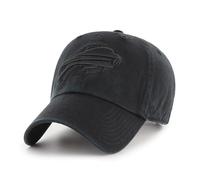 '47 NFL Buffalo Bills Clean Up, berretto da baseball unisex, con cinturino regolabile, taglia unica, logo della squadra, colore nero, Nero , Taglia unica