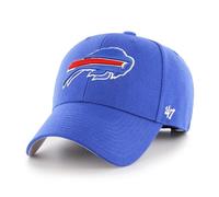 '47 NFL Buffalo Bills MVP - Berretto da baseball unisex con chiusura in velcro regolabile, taglia unica, logo della squadra, colore: Blu Sonic, Sonic Blue, Taglia unica