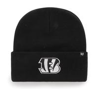 '47 NFL Cincinnati Bengals Unisex Cuff Knit, Beanie Team Logo Colore Nero, Nero , Taglia unica