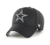 '47 NFL Dallas Cowboys MVP - Berretto da baseball unisex con velcro regolabile, taglia unica, logo della squadra, colore nero, Nero , Taglia unica
