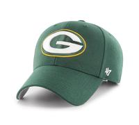 '47 NFL Green Bay Packers MVP - Berretto da baseball unisex con velcro regolabile, taglia unica, logo della squadra, colore verde scuro, verde scuro, Taglia unica
