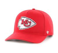 '47 NFL Kansas City Chiefs Hitch RF Unisex Baseball Cap Snapback Strap, Logo Team Red, Colore: rosso, Taglia unica