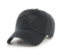 '47 NFL New England Patriots Clean Up - Berretto da baseball unisex con cinturino regolabile, taglia unica, logo della squadra, colore nero, Nero , Taglia unica