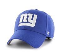'47 NFL New York Giants MVP - Berretto da baseball unisex con velcro regolabile, taglia unica, logo della squadra, colore blu reale, Blu reale, Taglia unica