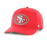 '47 NFL San Francisco 49ers Hitch RF - Berretto da baseball unisex, con cinturino regolabile Snapback, Colore: rosso, Taglia unica