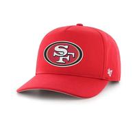 '47 NFL San Francisco 49ers Hitch RF - Berretto da baseball unisex, con cinturino regolabile Snapback, Colore: rosso, Taglia unica