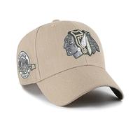 '47 NHL Chicago Blackhawks Cappellino da baseball, Sure Shot, colore kaki