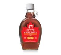 47° North Sciroppo d'acero biologico canadese AMBER ambra - aromatico, 250g, fonte unica, grado A, senza glutine, vegano, gusto leggero e dolce per pancake e altro