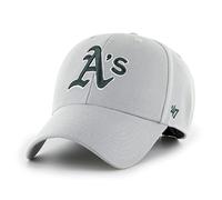 47 Oakland Athletics MLB MVP Berretto da baseball unisex, regolabile, logo verde scuro, grigio