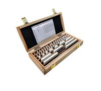 47 pezzi/set, set di blocchetti riscontro rettangolari in ceramica, strumenti grado 0 for l'ispezione micrometri e calibri Blocco di riscontro