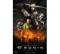 47 Ronin Poster Original Del Film One Sheet - Doppio Lato Keanu Reeves Samurai