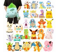 47 Stili Anime Pokemon Peluche Charmander Squirtle Pikachu Peluche Bulbasaur Peluche Giocattolo Pokemon Bambola Regalo per il Capretto
