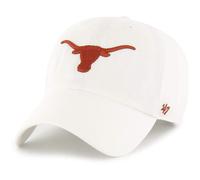 47 Texas Longhorns Clean Up Adjustable Strapback White 'unisex-adult H