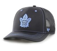 47 Cappellino da Camionista NHL X-Ray Nero del Marchio Toronto Leafs