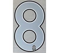 4700/126 JUVE JUVENTUS NUMERI 2006-2007 OFFICIAL NUMBER 1' E 2' MAGLIA