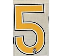 4700/126 JUVE JUVENTUS NUMERI 2006-2007 OFFICIAL NUMBER 1' E 2' MAGLIA
