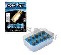 4700 - SET 10 UGELLI GETTI MASSIMO POLINI CARBURATORE KEIHIN PWK DAL 180 AL 198