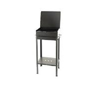 47074 BARBECUE A CARBONE IN LAMIERA MOD. STROMBOLI CM. 40x30x78h.